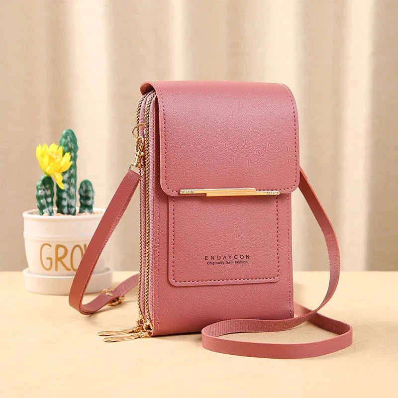 QuickView Touch-Screen Crossbody Phone Bag