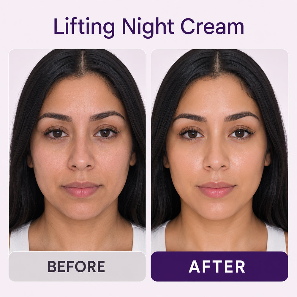 3D Lifting Cream application