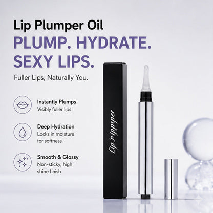Glow Tulip lip plumper application