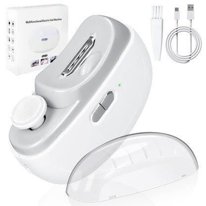 Electric Nail Clipper – Automatic Nail Trimmer, Grinder & Polisher with LED Light