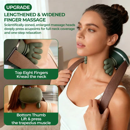 4D Wireless Neck and Shoulder Massager - detail