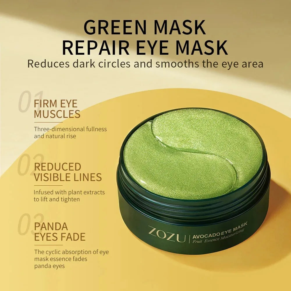 Eye patches gold texture