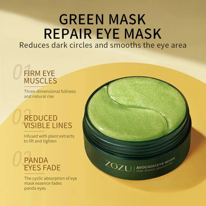 Eye patches gold texture