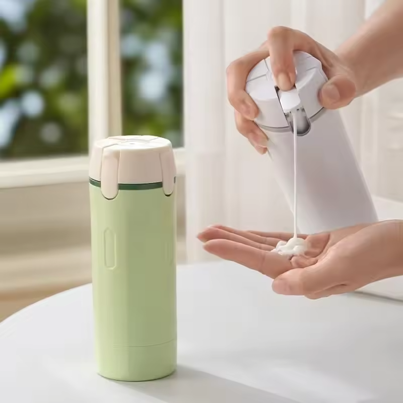 Leak-Proof 4-in-1 Travel Dispenser color options