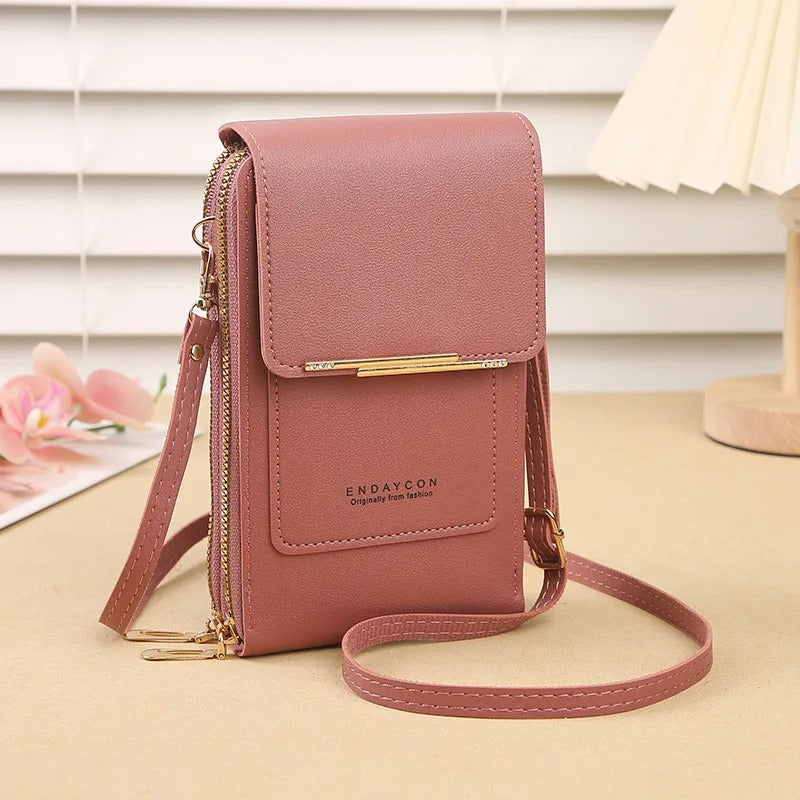 QuickView Touch-Screen Crossbody Phone Bag