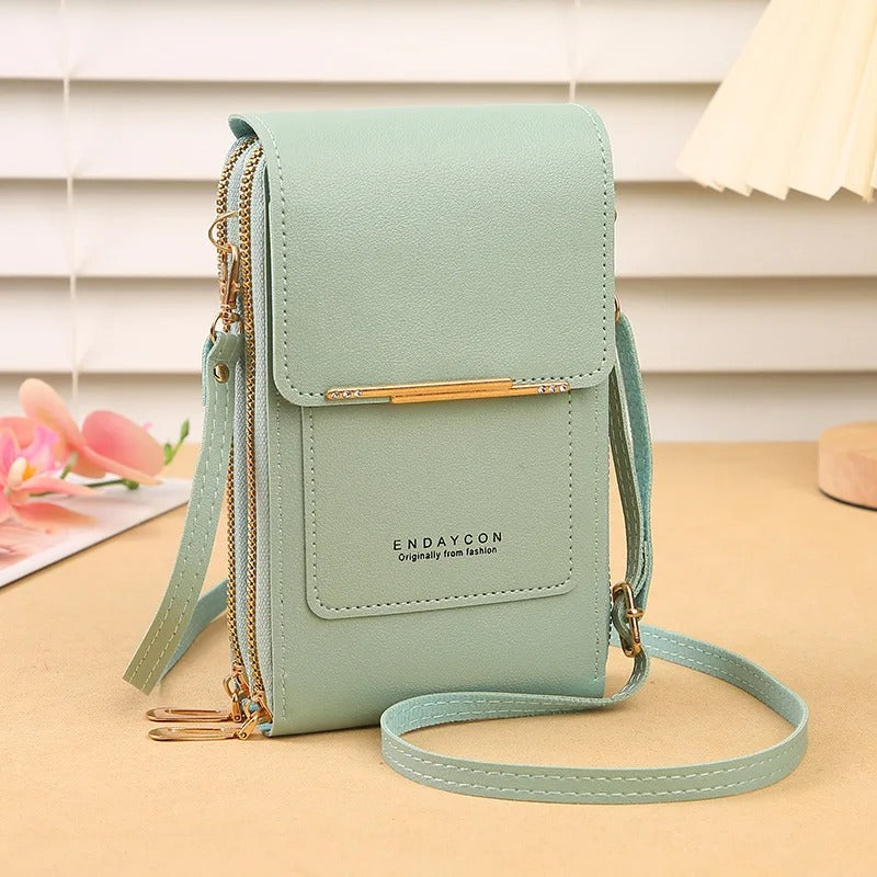 QuickView Touch-Screen Crossbody Phone Bag