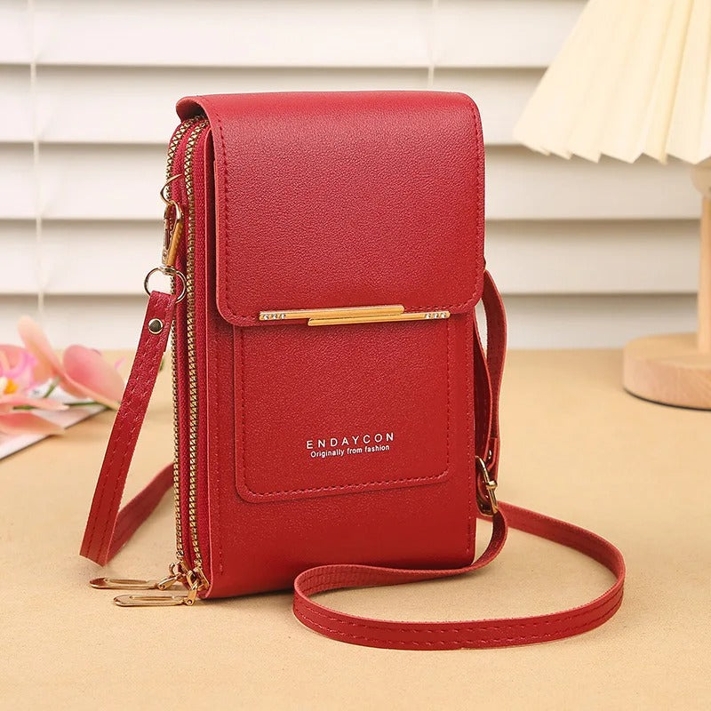 QuickView Touch-Screen Crossbody Phone Bag