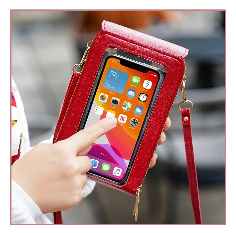 QuickView Touch-Screen Crossbody Phone Bag