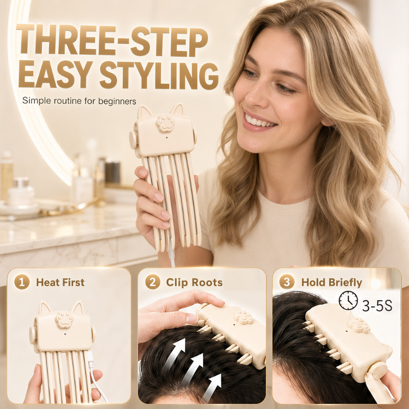 Wireless Heated Root Volumizing Clip