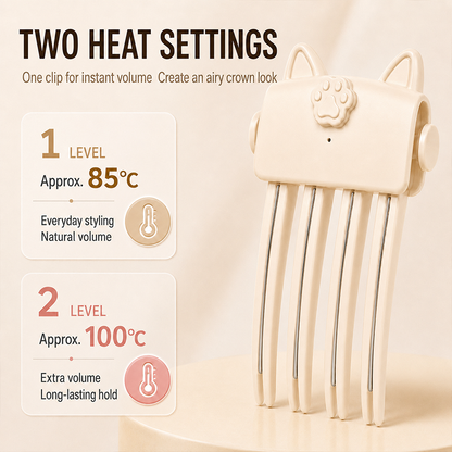 Wireless Heated Root Volumizing Clip